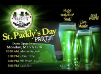 St. Patrick’s Day Party in the Tent
